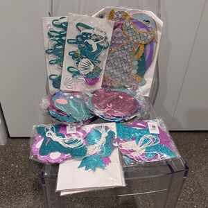 New Mermaid decorations and balloons